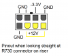 Dell Poweredge R730 & Rack 7910 Riser GPU power pinout question ...